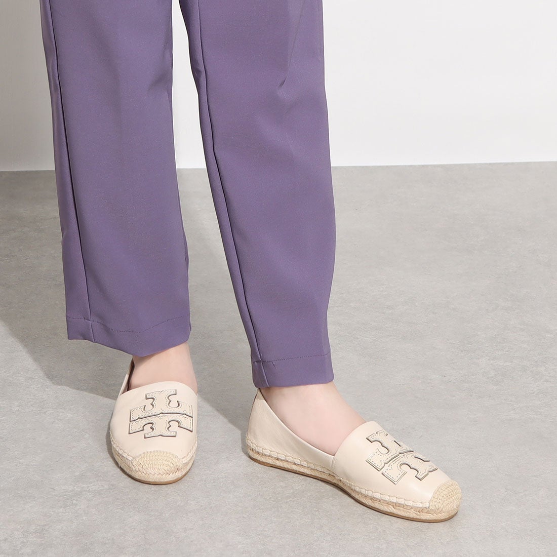 Tory Burch
Leather espadrilles (NEW CREAM)