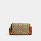 Coach Logan Messenger In Signature Canvas