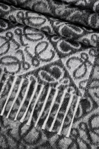Loewe Anagram scarf in wool and cashmere