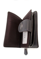 Coach Medium Corner Zip Wallet With Signature Leather