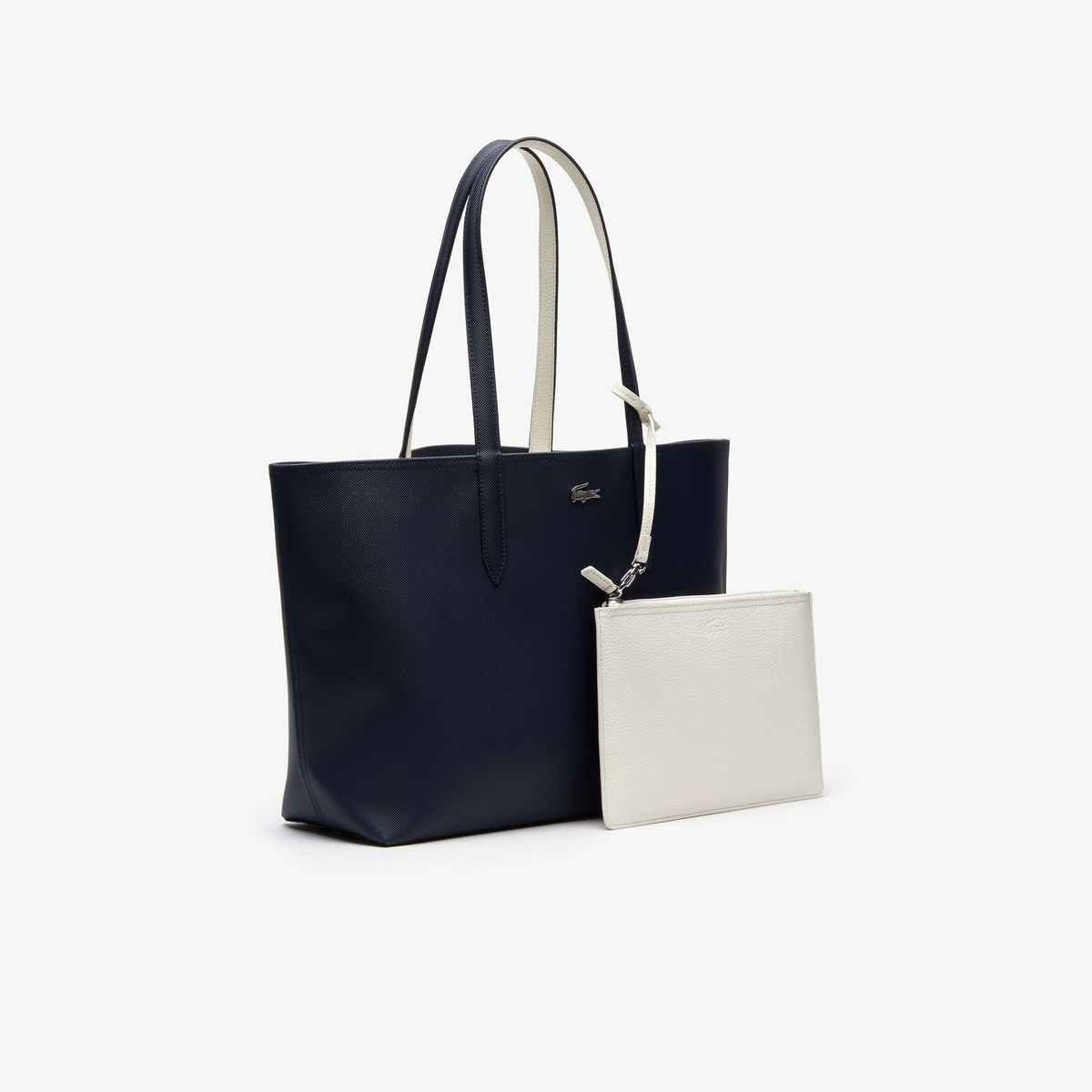 Lacoste Anna Reversible Tote With Pouch