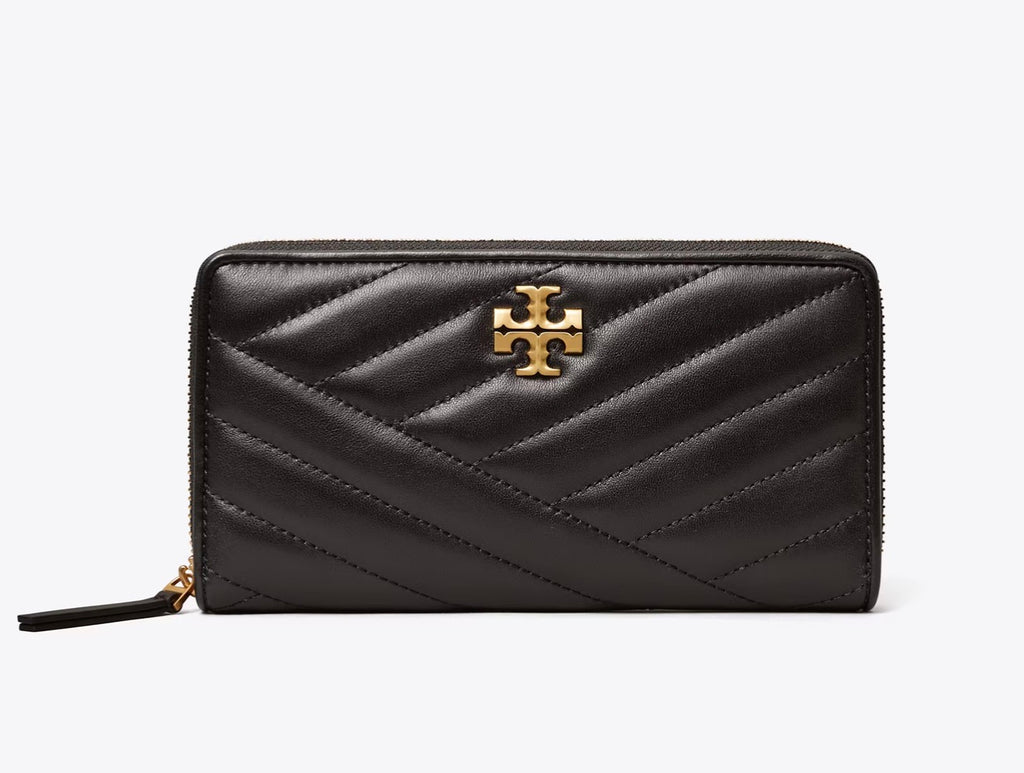 Tory burch Kira Chevron Zip Continental Wallet