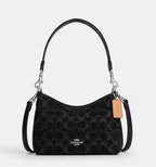 Coach Laurel Small Shoulder Bag In Signature Denim