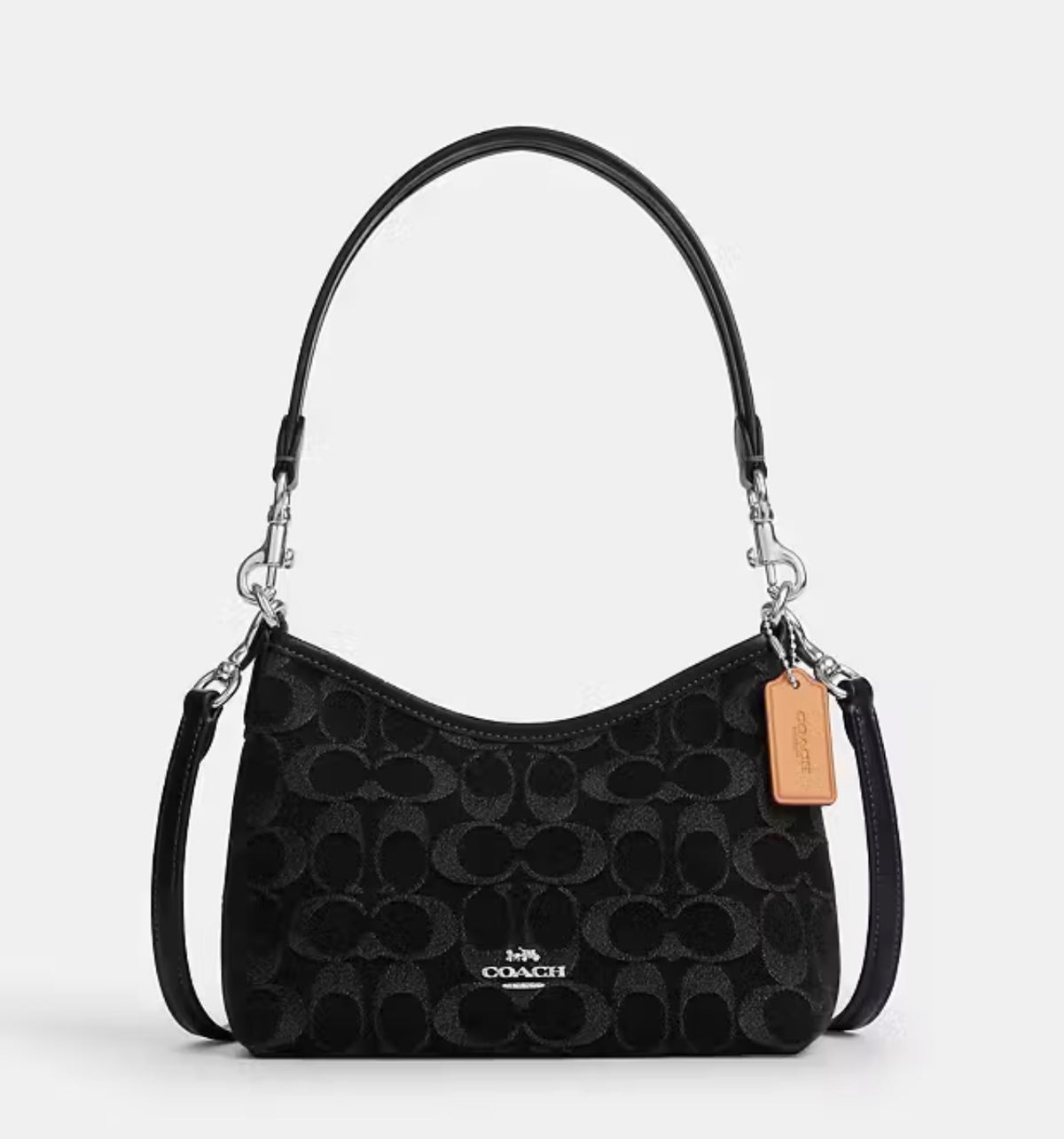 Coach Laurel Small Shoulder Bag In Signature Denim