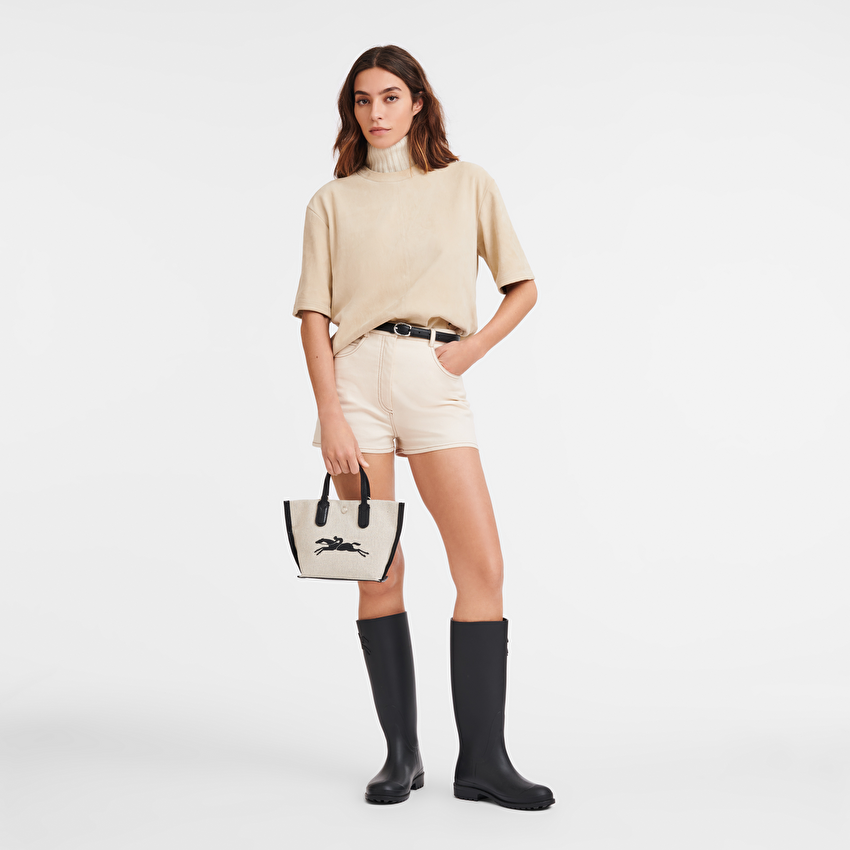 Longchamp ESSENTIAL HANDBAG XS
Canvas - Ecru