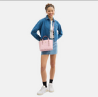 Coach Mollie Tote Bag 25 In Signature Canvas Pink