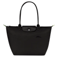 Longchamp Le Pliage Green Tote bag Black - Large