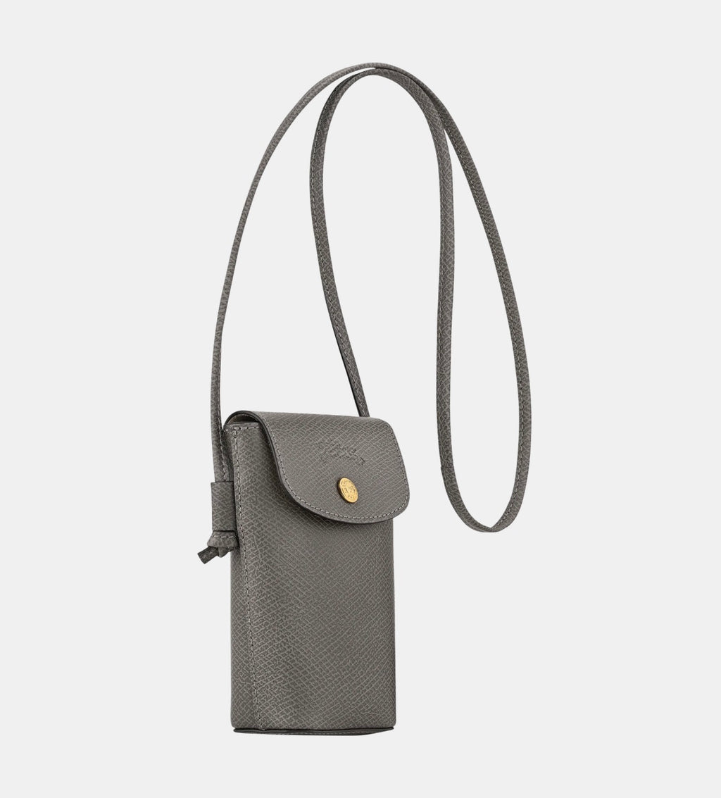 LongChamp Epure Phone Case With Leather Lace