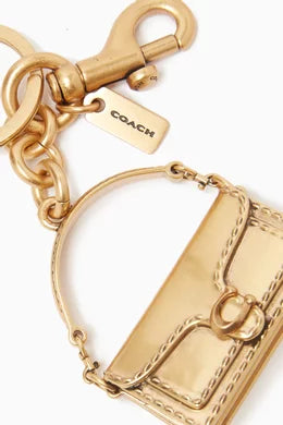 COACH
Tabby Bag Charm in Plated Metal