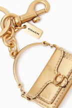 COACH
Tabby Bag Charm in Plated Metal