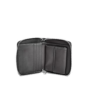 GUESS Meade Logo Zip Wallet