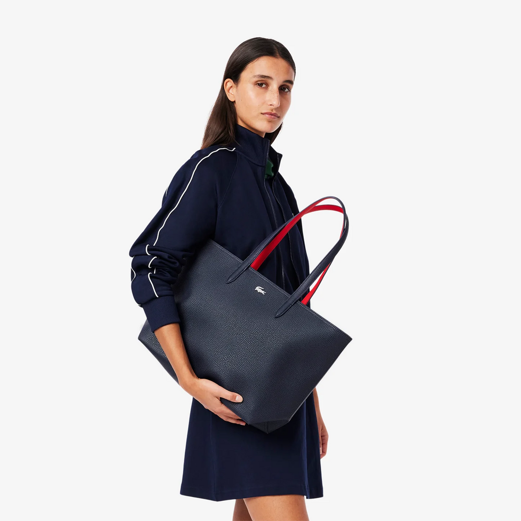 Lacoste Anna Reversible Tote With Pouch