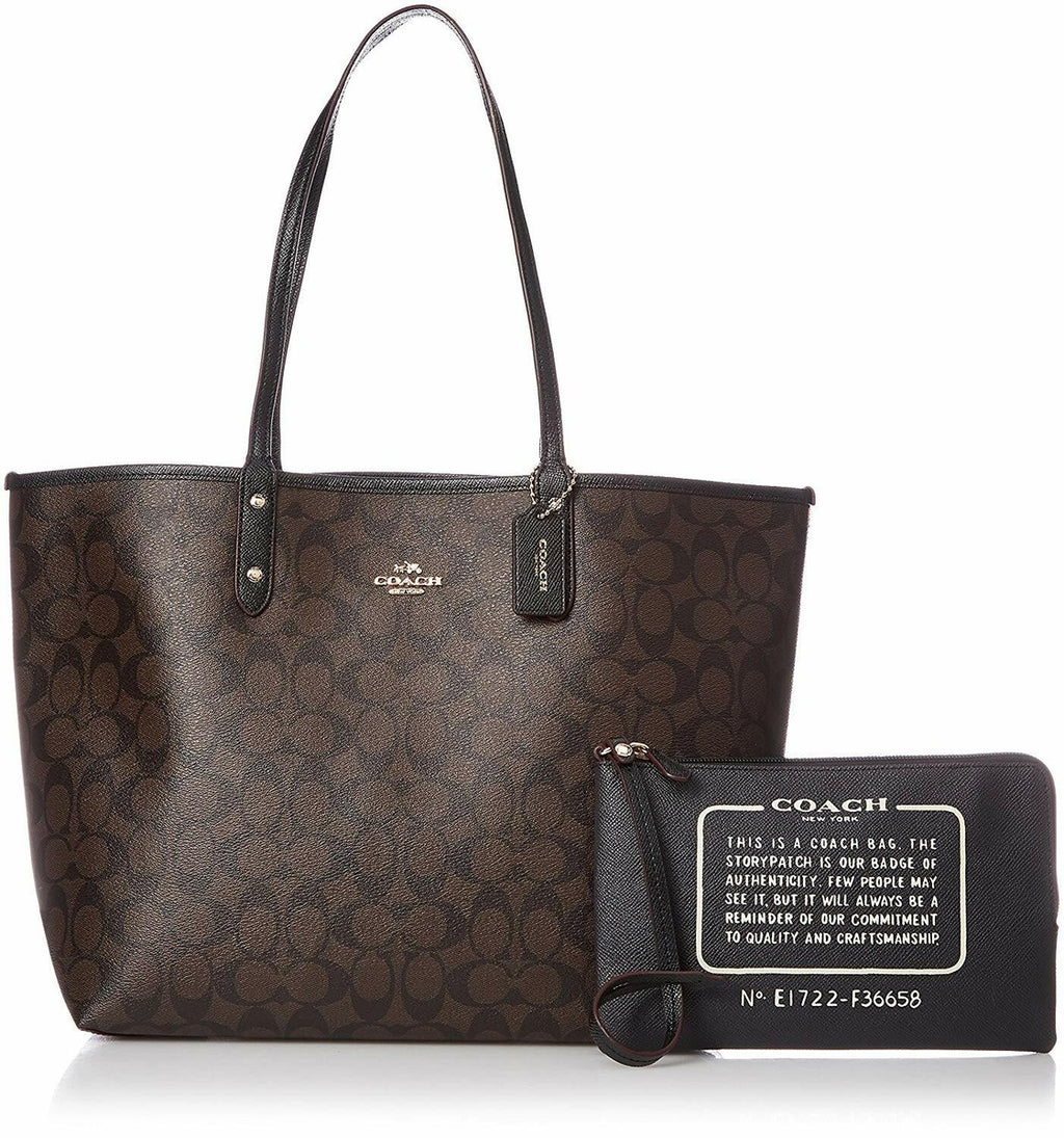 Coach Reversible City Tote Handbag