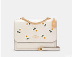 Coach Klare Crossbody With Daisy Embroidery - Gold/Chalk Multi