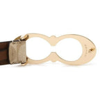 Coach Women's Signature Classic Buckle Belt, 25 Mm, Medium, Waist 32"-36"