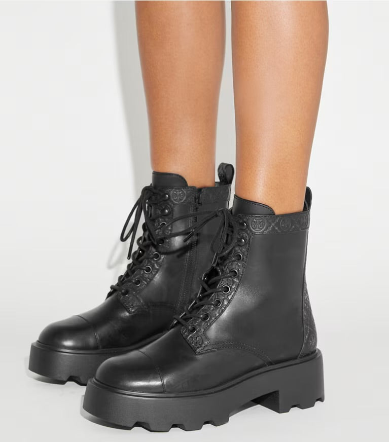 Tory Burch T Monogram Lug Boot