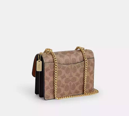 Coach Mini Klare Crossbody Bag In Signature Canvas