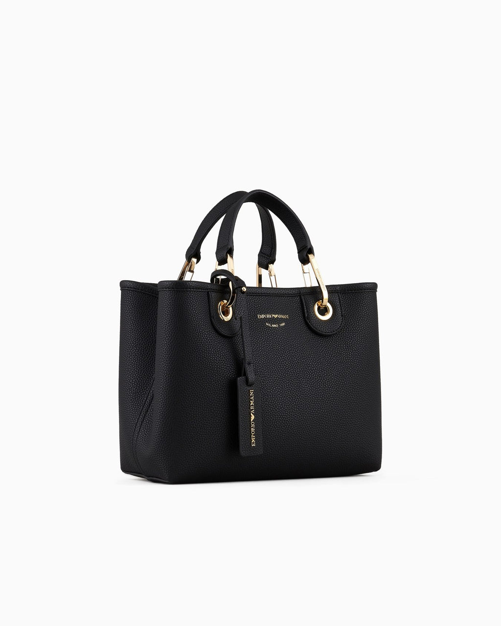Emporio Armani Small Myea Shopper Bag With Deer Print