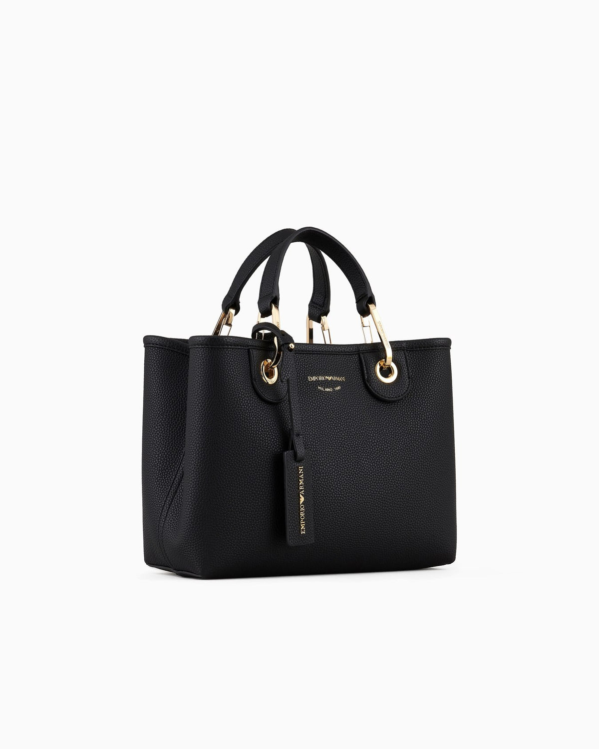 Emporio Armani Small Myea Shopper Bag With Deer Print