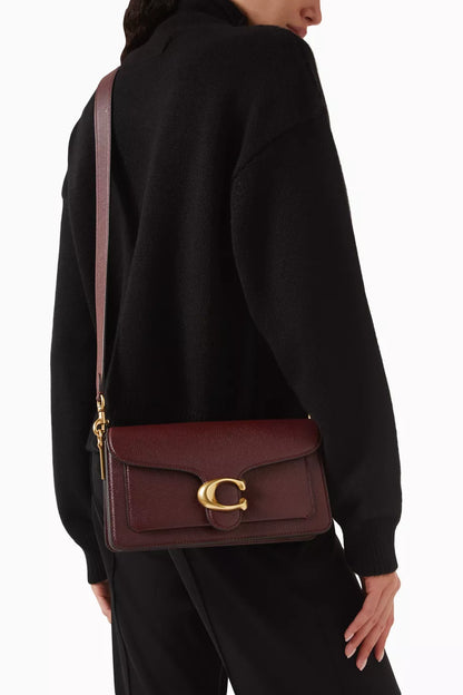 Coach Tabby Shoulder Bag 26 - Burgundy