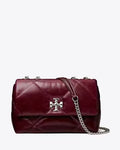 Tory Burch Small Kira Diamond Quilt Distressed Shoulder Bag