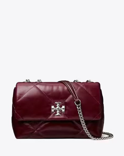 Tory Burch Small Kira Diamond Quilt Distressed SHOULDER Bag