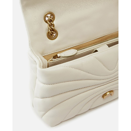 Pinko White Women Shoulder Bag Cross Body Bag