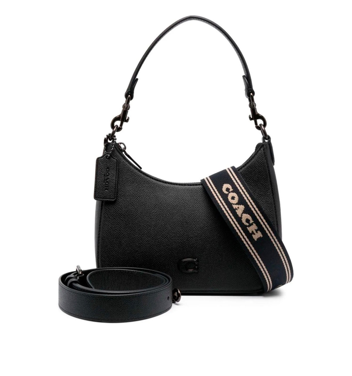 Coach Hobo Crossbody Bag In Crossgrain Leather