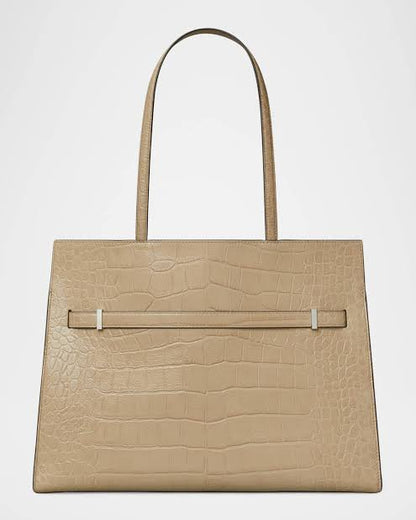 Tory burch Lee Radziwill Embossed Tote