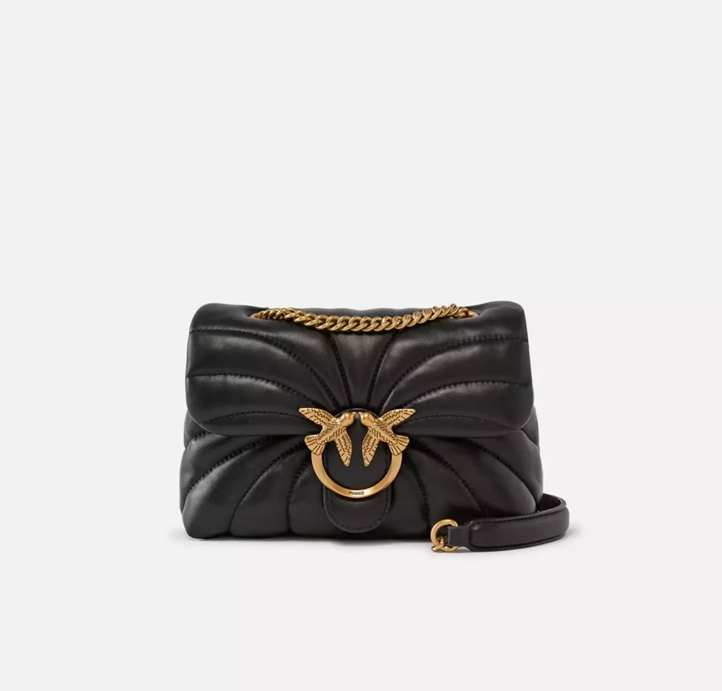 Pinko Love Bag Puff Butterfly mini nappa leather crossbody bag