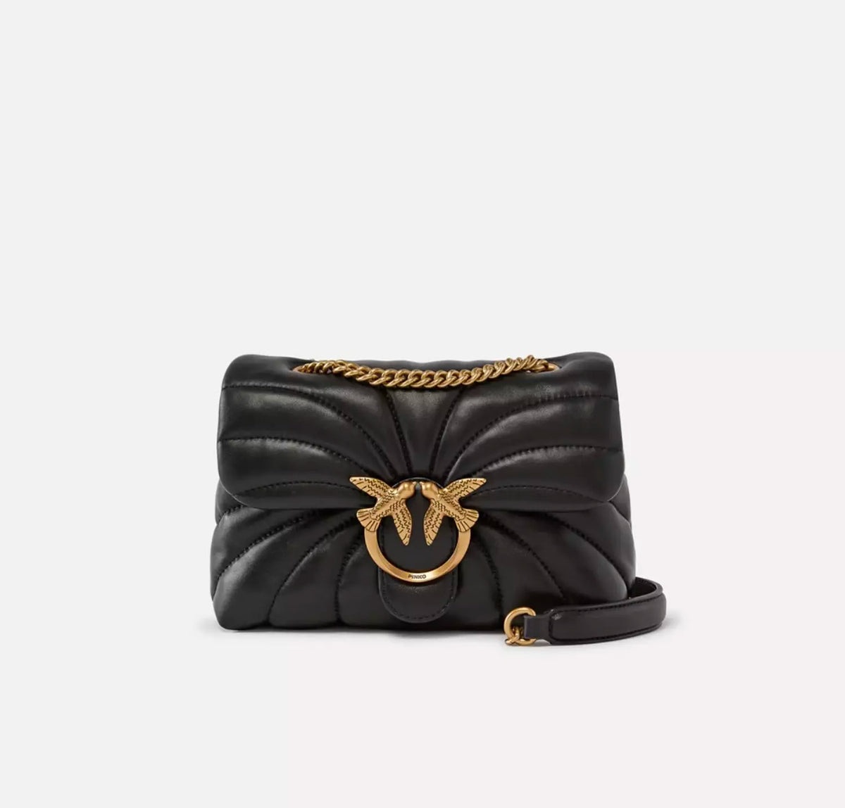 Pinko Love Bag Puff Butterfly mini nappa leather crossbody bag
