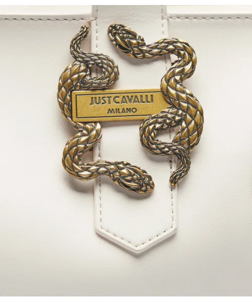 Just Cavalli Tote Bag With Mirror Snake