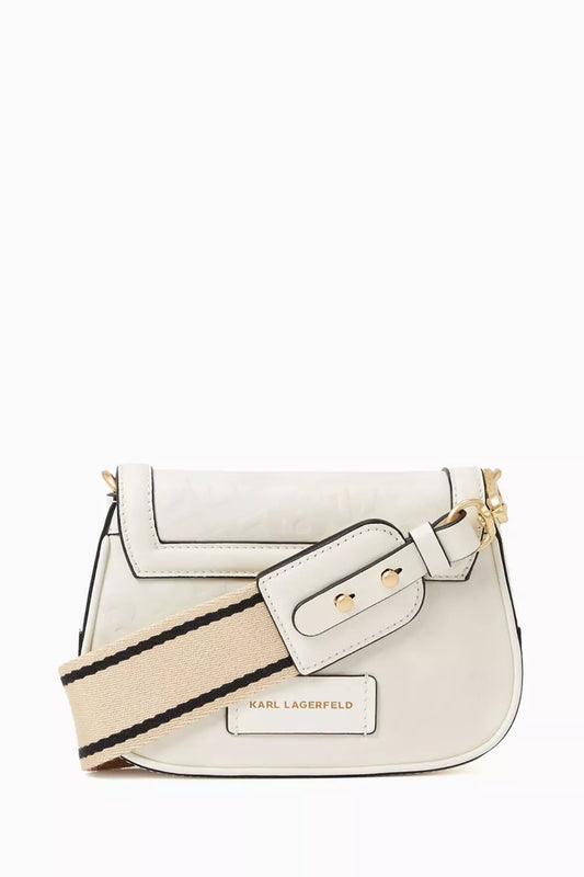 Karl Lagerfeld Paris Letters Embossed Crossbody
