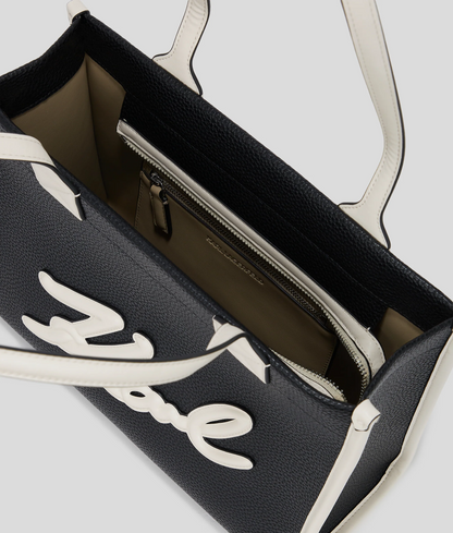 Karl Lagerfeld K/Skuare grainy medium tote bag