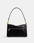 Coach Chain Tabby Shoulder Bag With Quilting