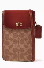 Coach Phone Crossbody Bag in Signature Canvas