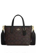 Coach City Mini Tote Bag In Signature Canvas