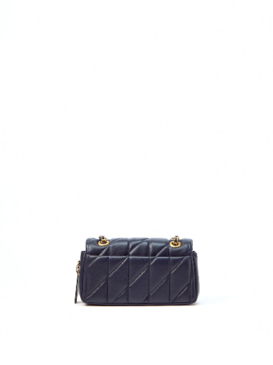 Coach Tabby 20 Shoulder Bag With Quilting in Navy