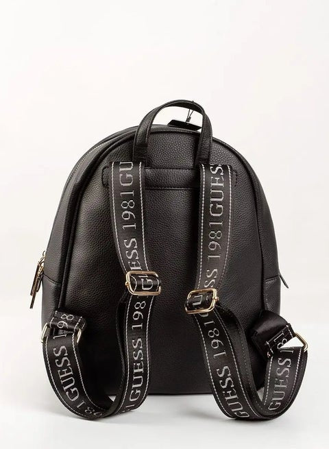 Guess
Black city backpack with zipper eco leather