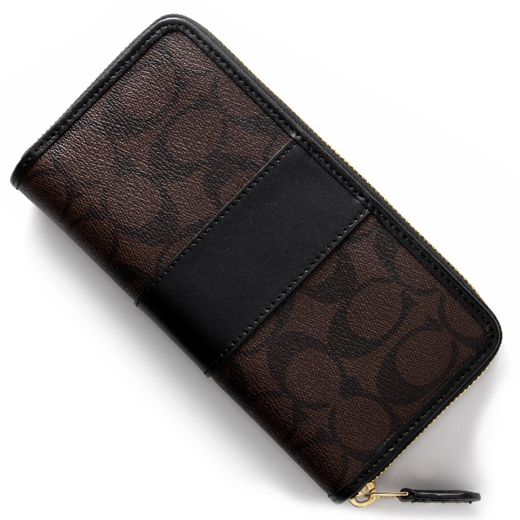Coach Signature PVC Slim Envelope Wallet