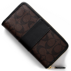 Coach Signature PVC Slim Envelope Wallet
