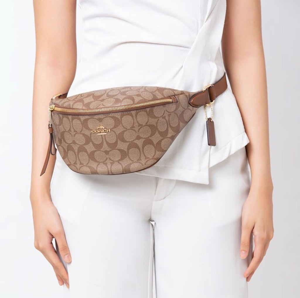 Coach Signature waist Bag Fanny Pack