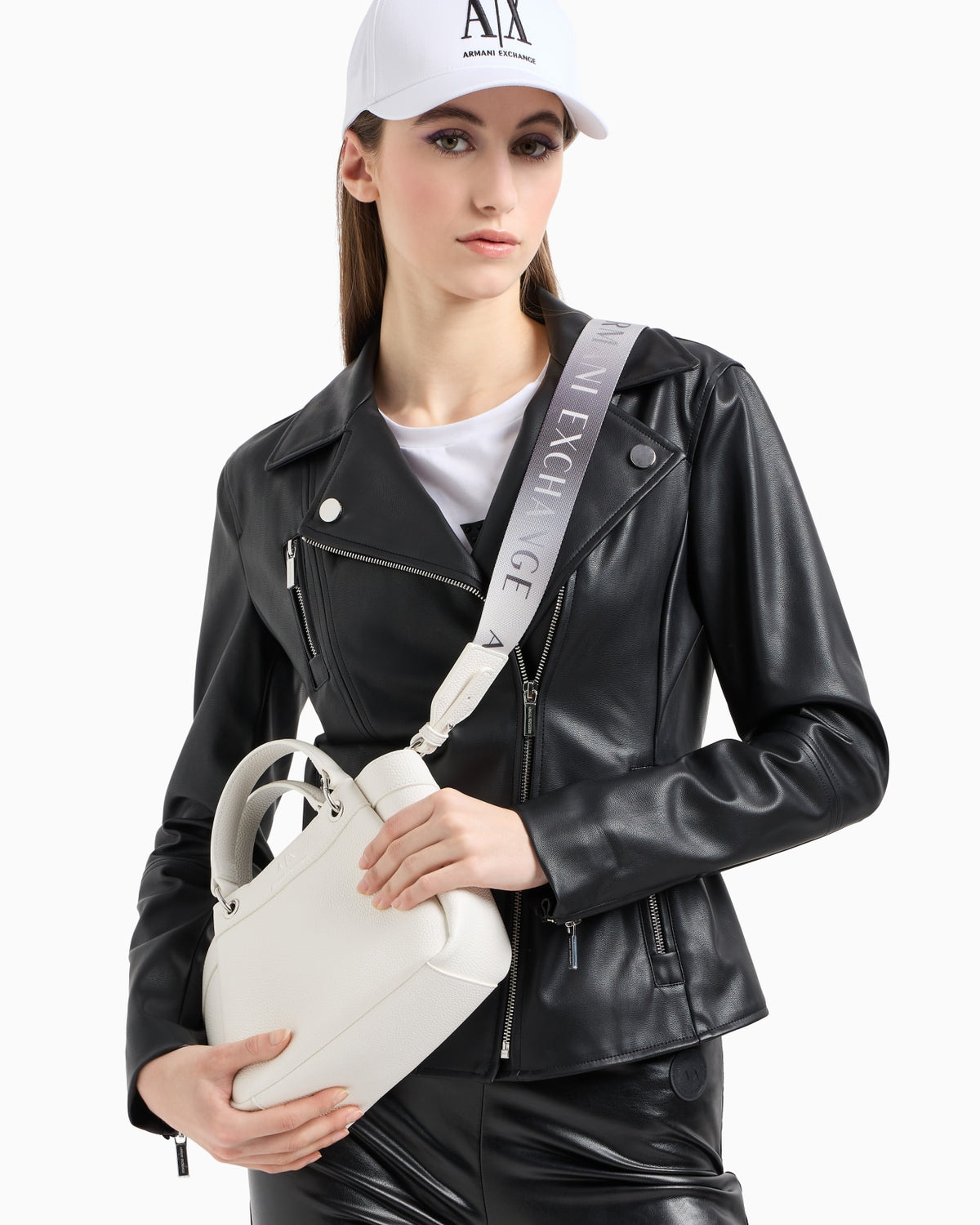 Armani Exchange Small Handbag With Degrade Shoulder Strap