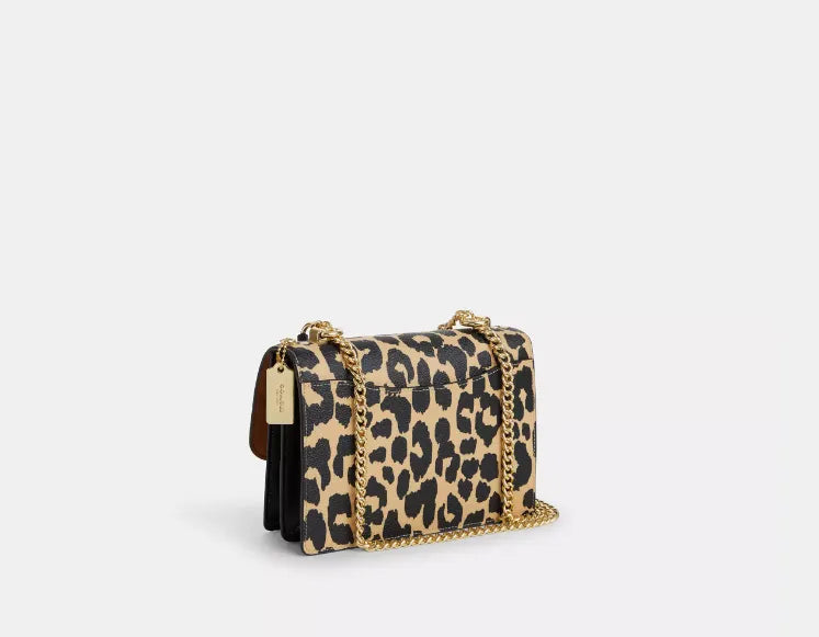 Coach Klare Crossbody Bag With Leopard Print