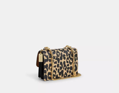 Coach Klare Crossbody Bag With Leopard Print