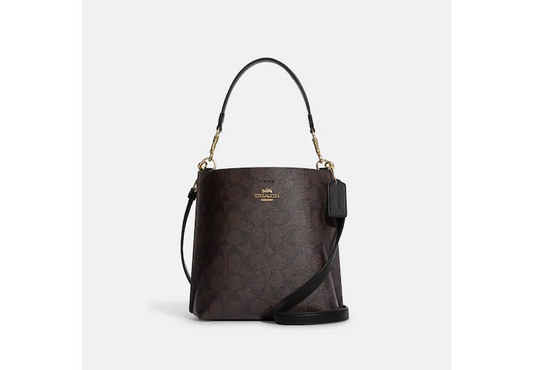 Coach Mollie Bucket Bag In Signature Canvas