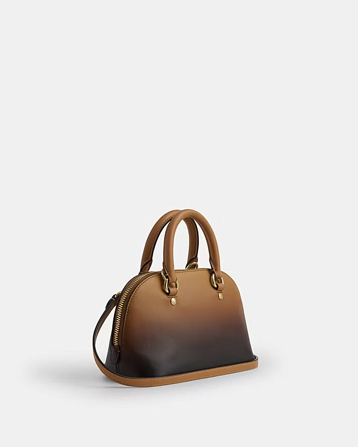 Coach Lara Mini Satchel Bag With Ombre