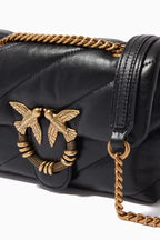 PINKO
Mini Love Puff Quilt Jewel Bag in Nappa Leather