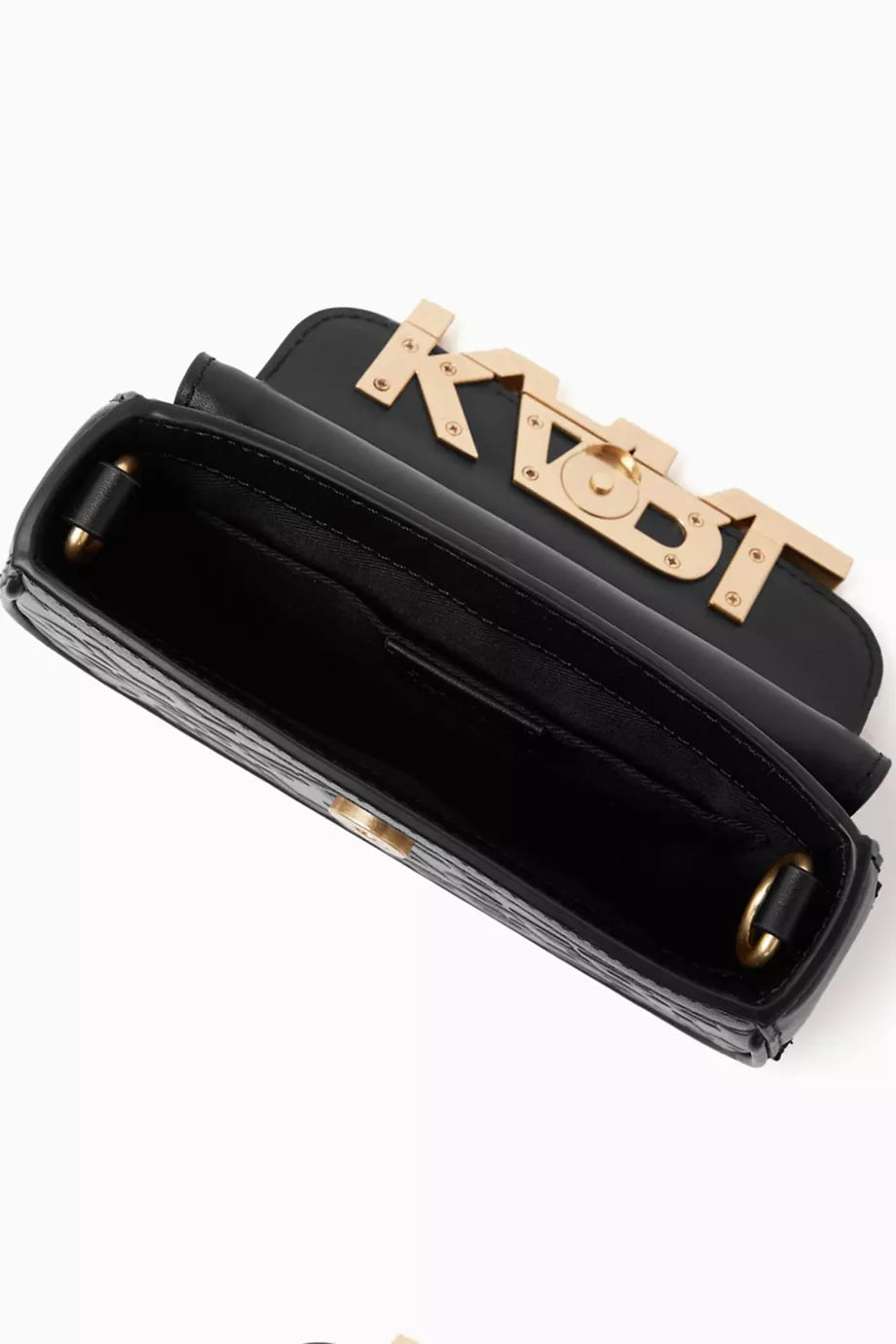 Karl Lagerfeld - K/Letters black bag with logo accent