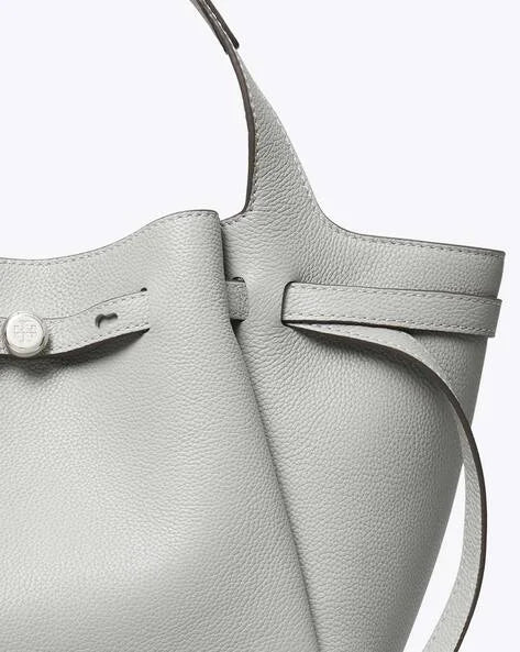 Tory Burch Romy Pebbled Satchel Bag